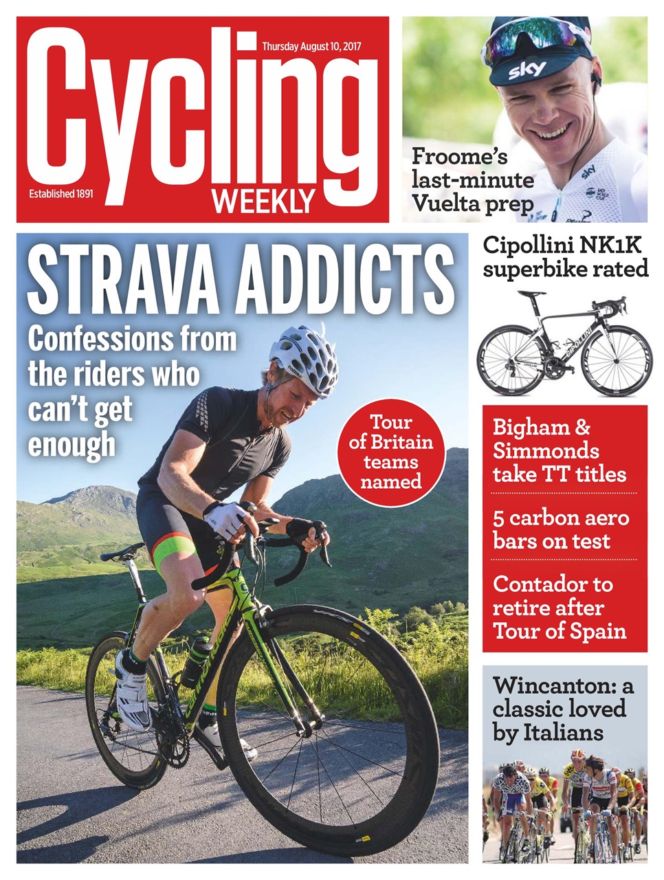 Cycling Weekly Preview Pages