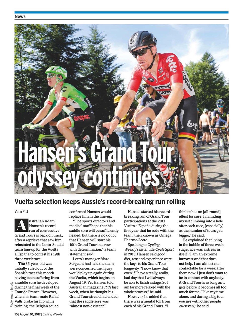 Cycling Weekly Preview Pages