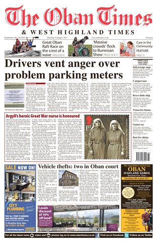 The Oban Times & Lochaber Times issue 10th August 2017