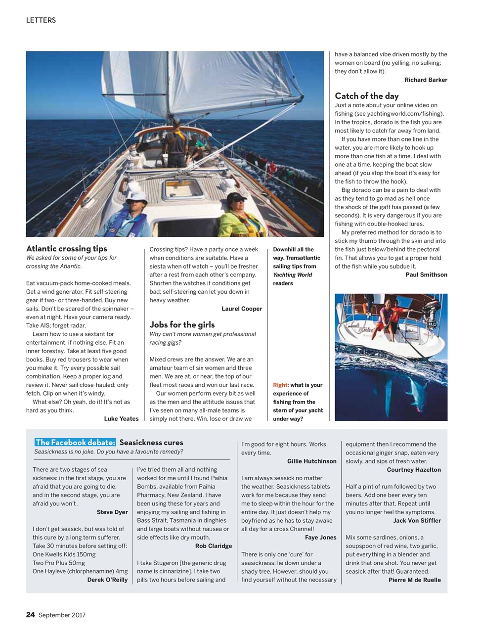 Yachting World Preview Pages