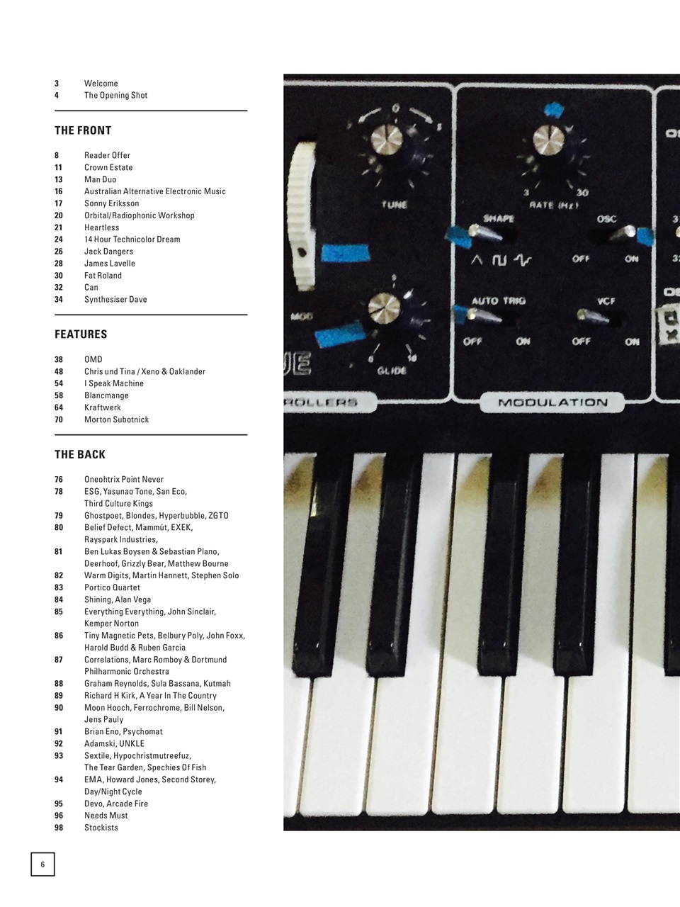 Electronic Sound Preview Pages