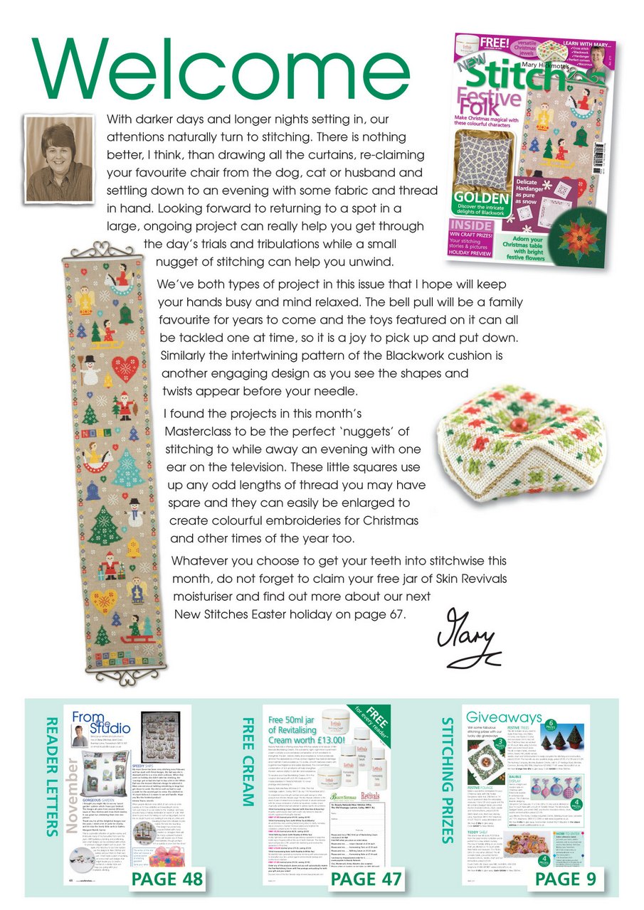 New Stitches Preview Pages