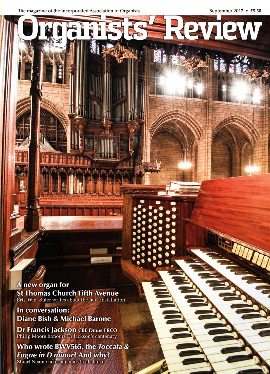 Organists' Review Preview Pages