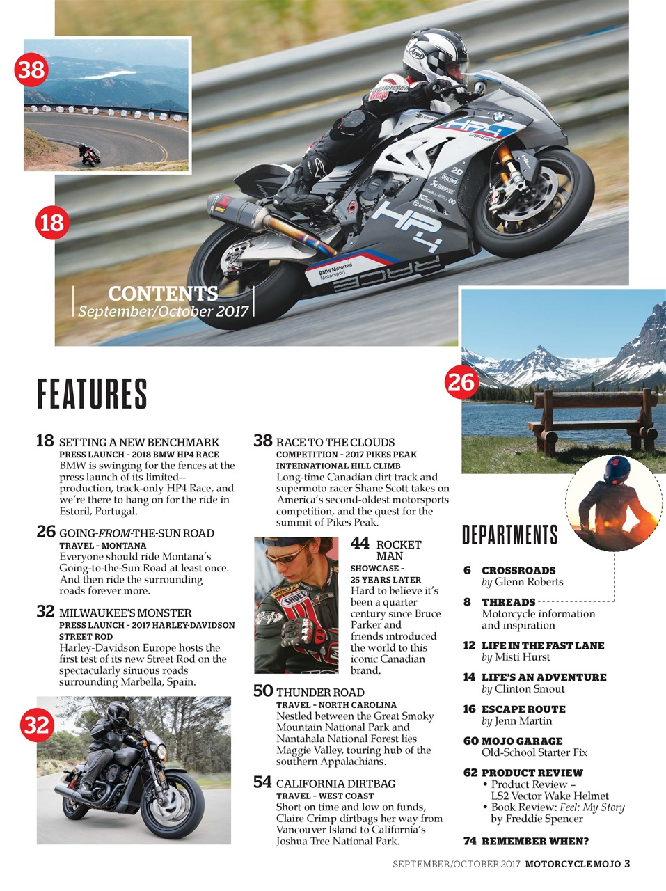 Motorcycle Mojo Preview Pages