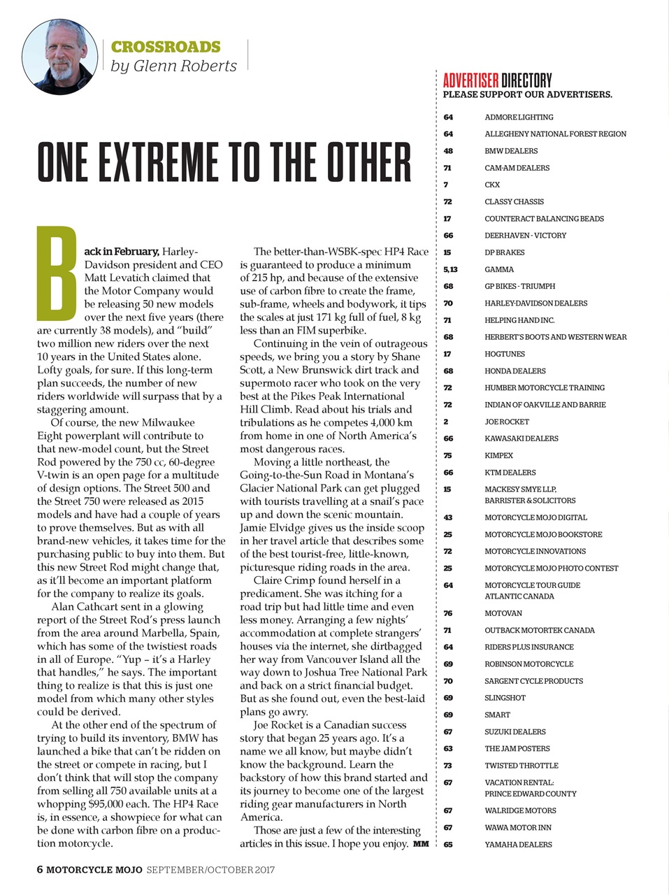 Motorcycle Mojo Preview Pages