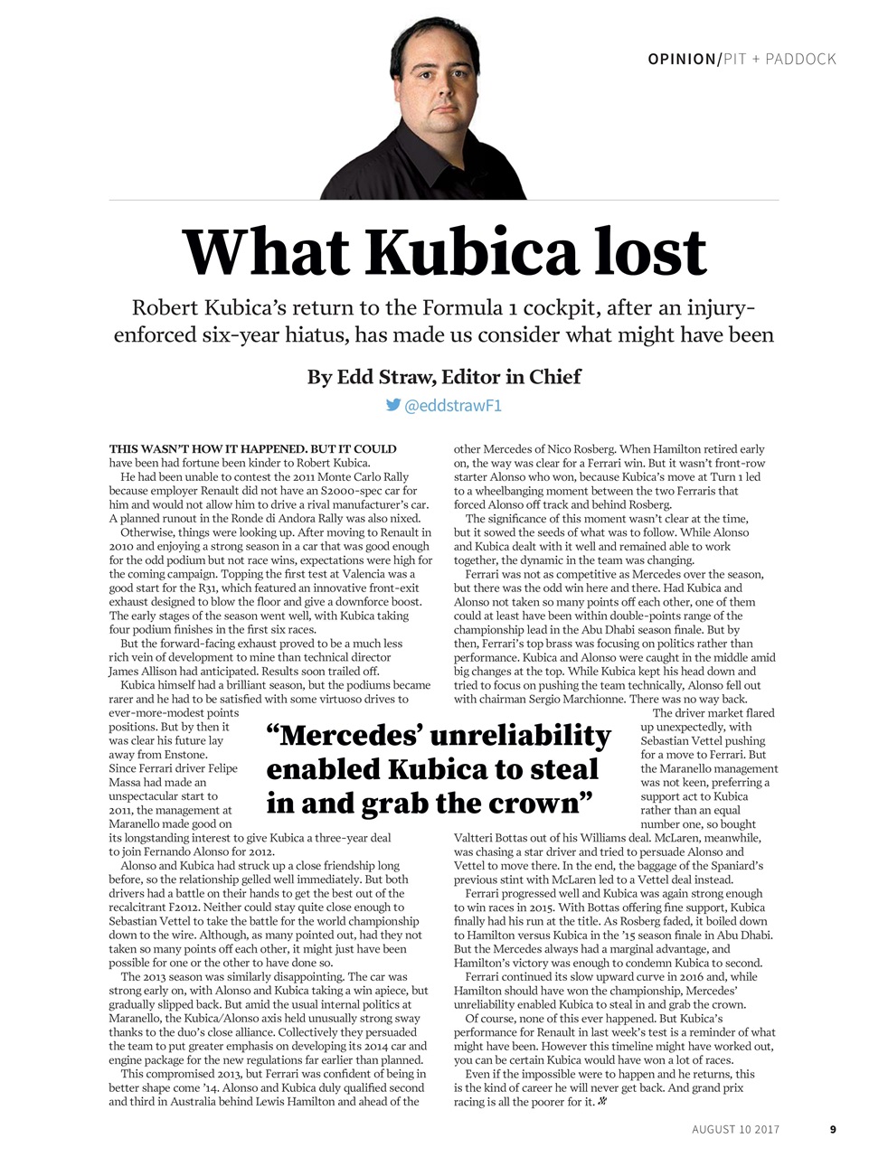 Autosport Preview Pages