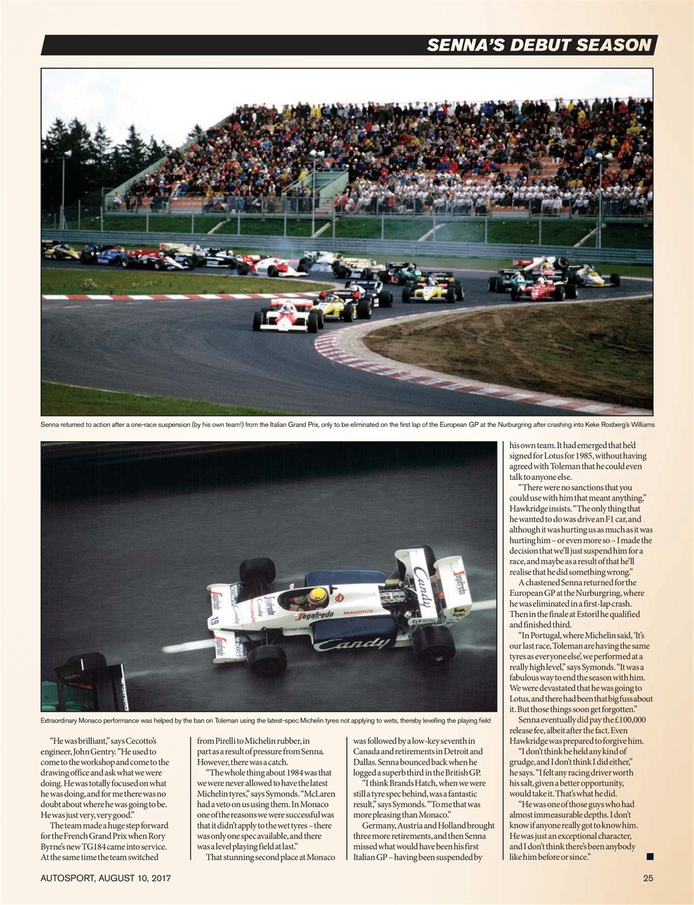 Autosport Preview Pages