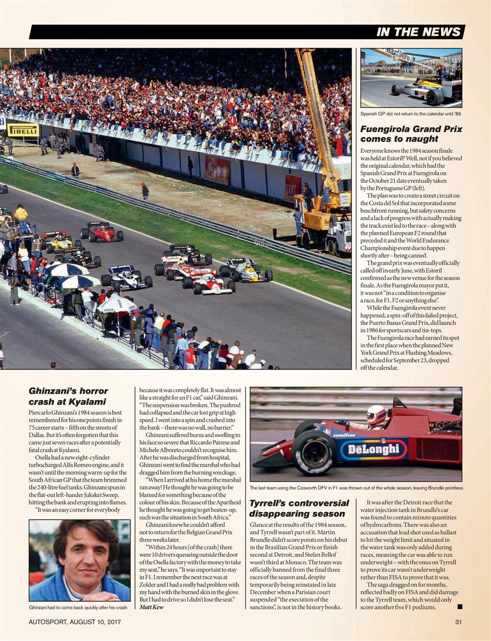 Autosport Preview Pages