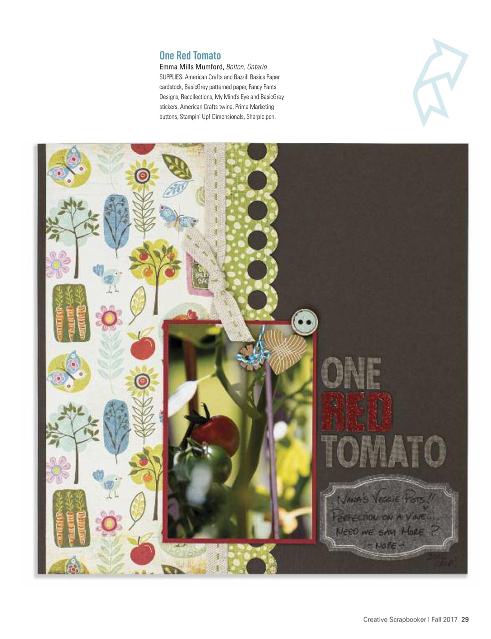 Creative Scrapbooker Preview Pages
