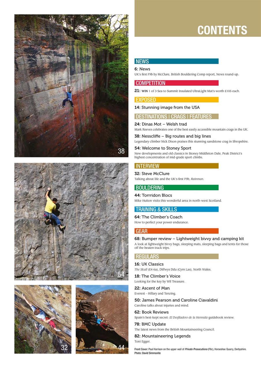 Climber Preview Pages