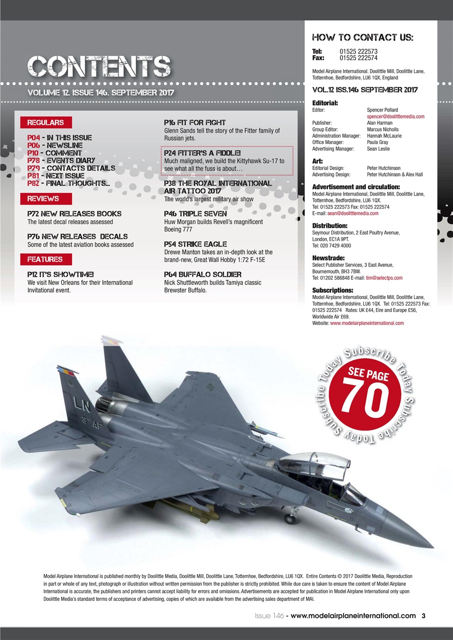 Model Airplane International Preview Pages