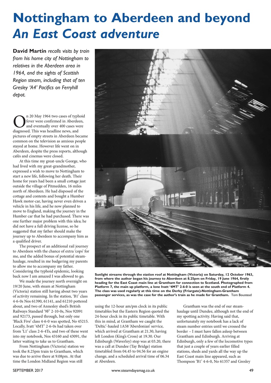 Steam Days Preview Pages