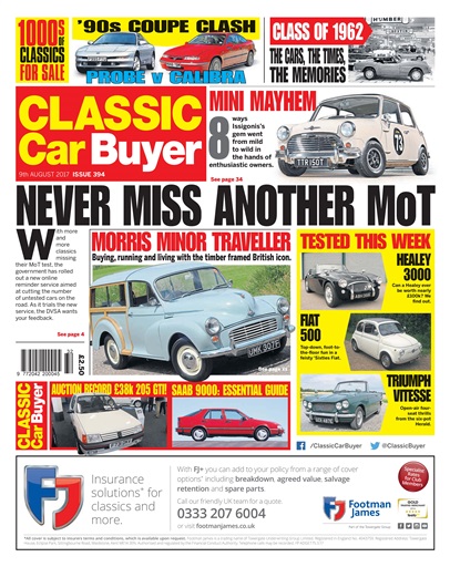 Classic Car Buyer issue 