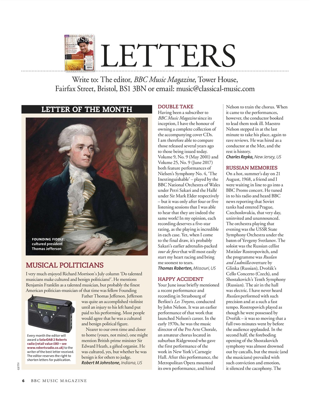 BBC Music Magazine Preview Pages