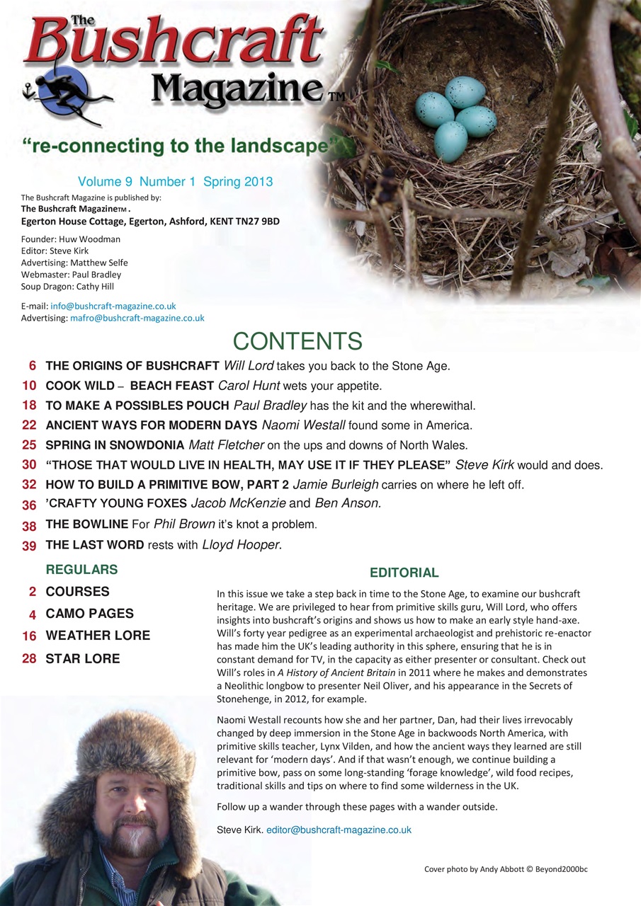 Bushcraft Magazine Preview Pages