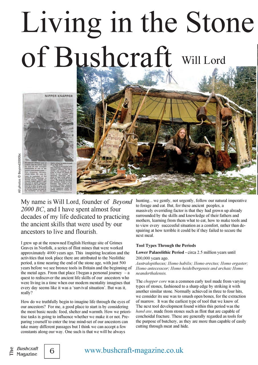 Bushcraft Magazine Preview Pages