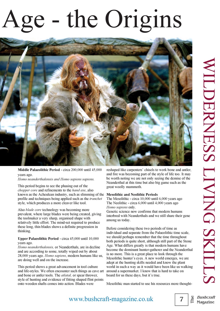 Bushcraft Magazine Preview Pages