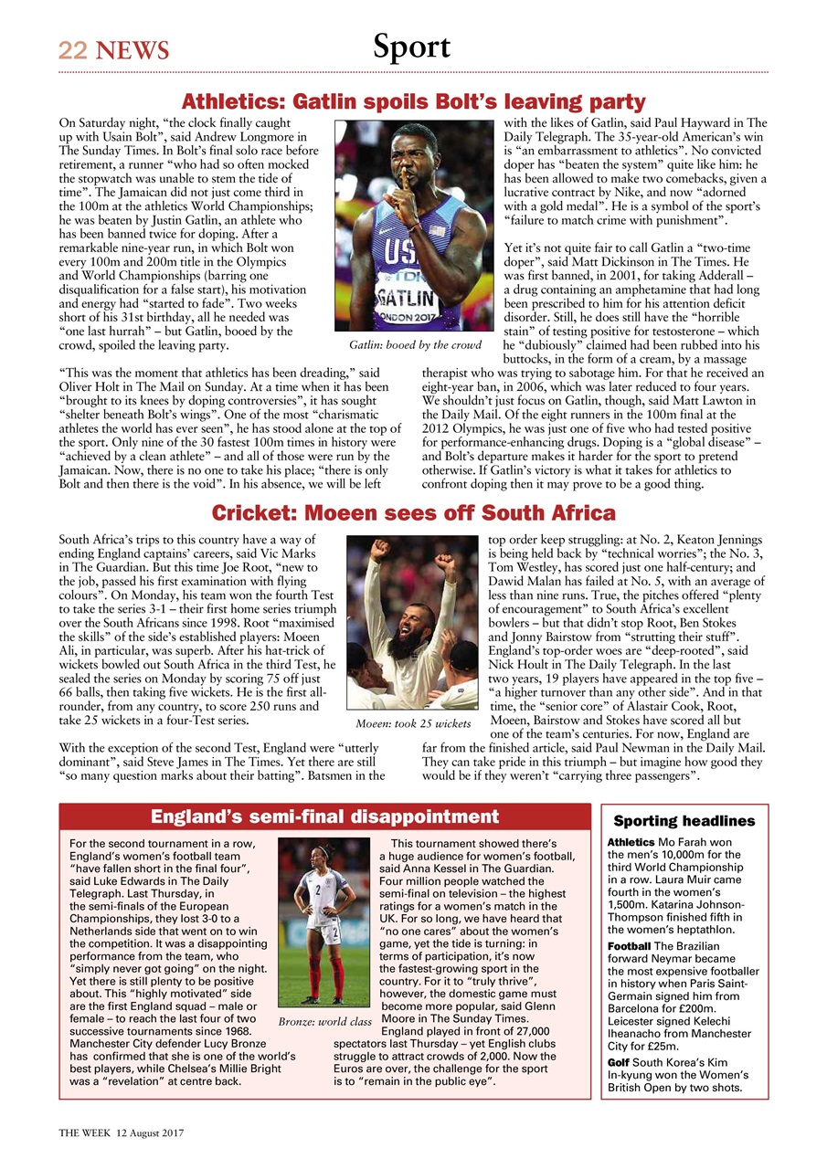 The Week Preview Pages