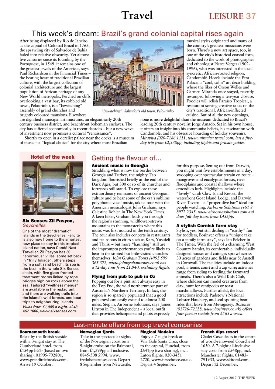 The Week Preview Pages