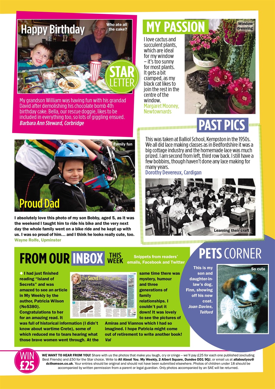 My Weekly Preview Pages