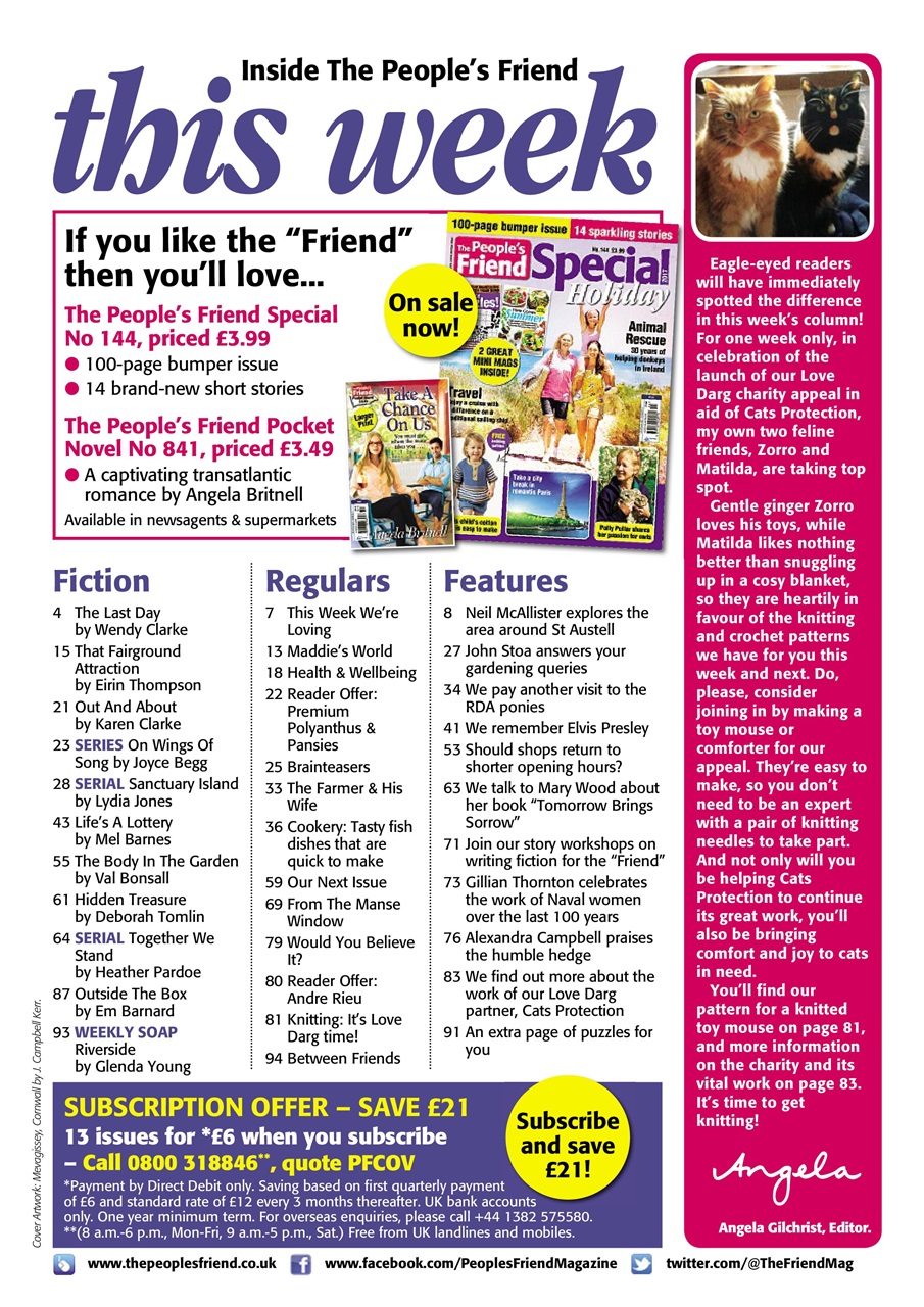The People’s Friend Preview Pages