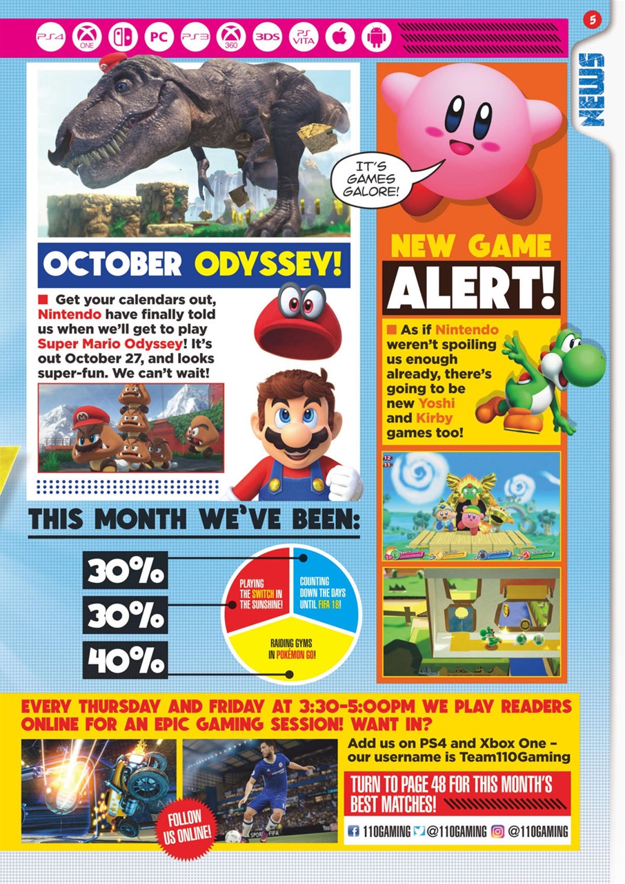 110% Gaming Preview Pages