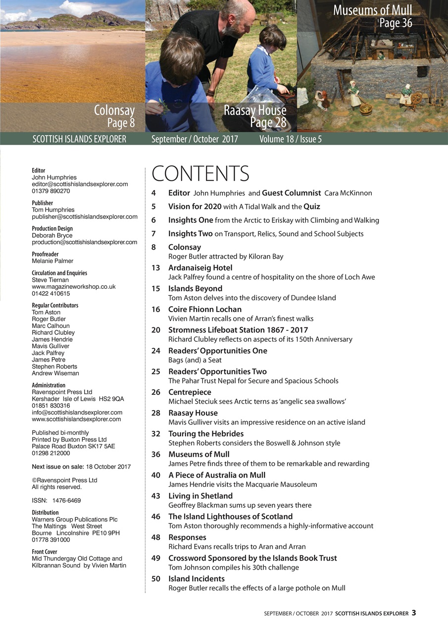 Scottish Islands Explorer Preview Pages