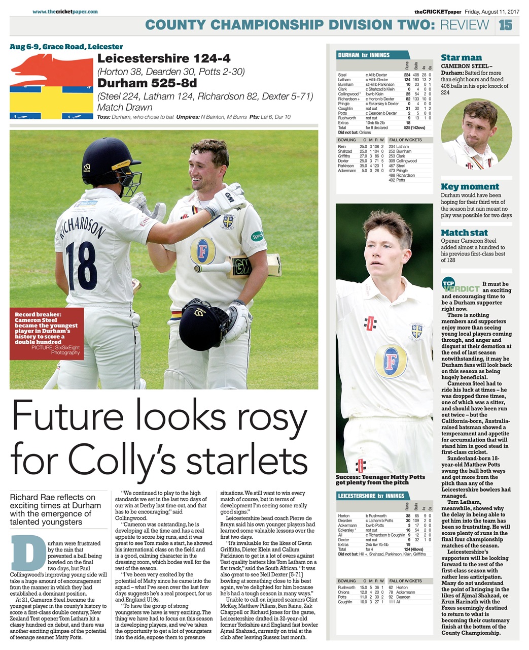 The Cricket Paper Preview Pages