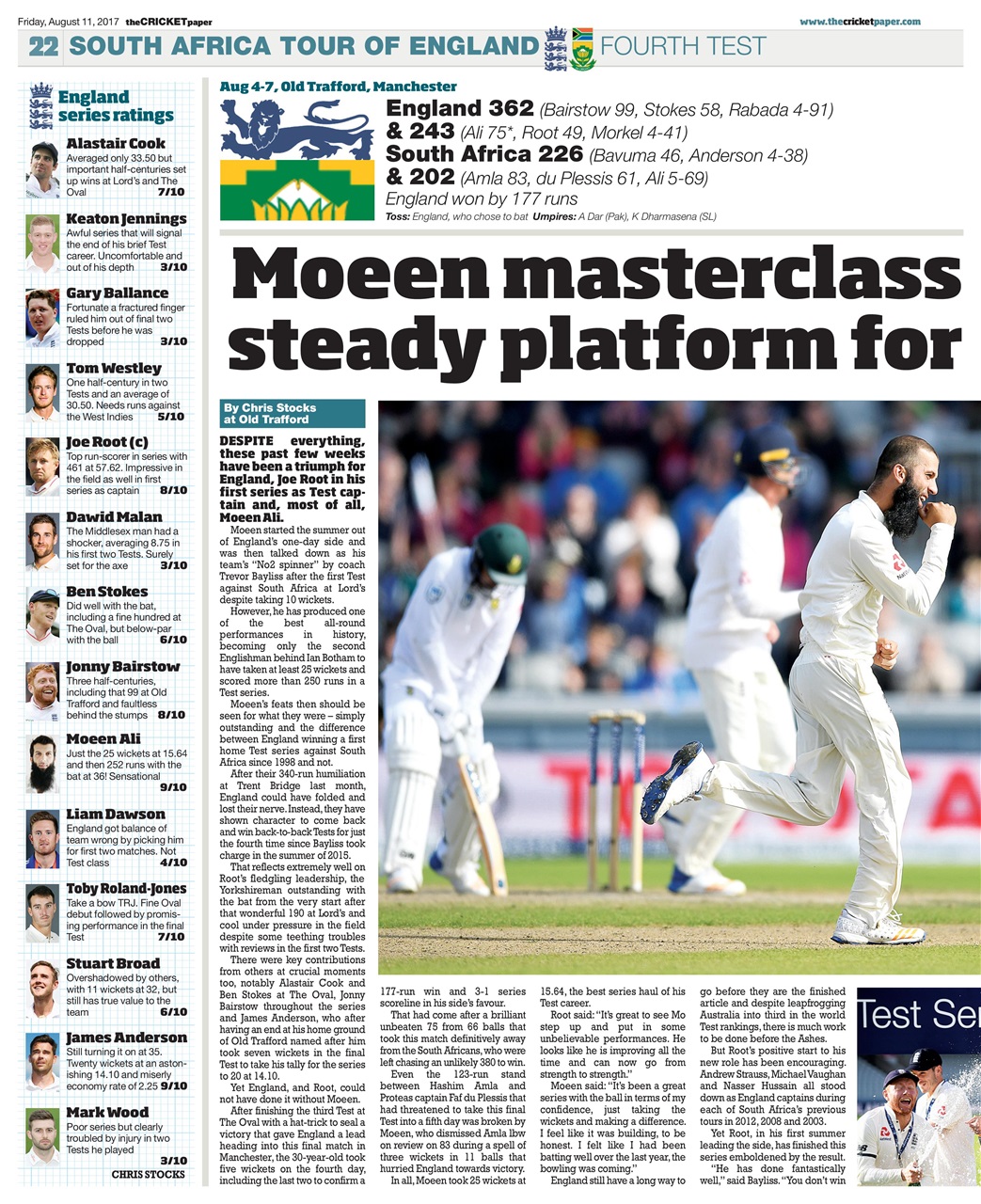 The Cricket Paper Preview Pages