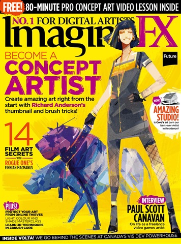 ImagineFX issue October 2017