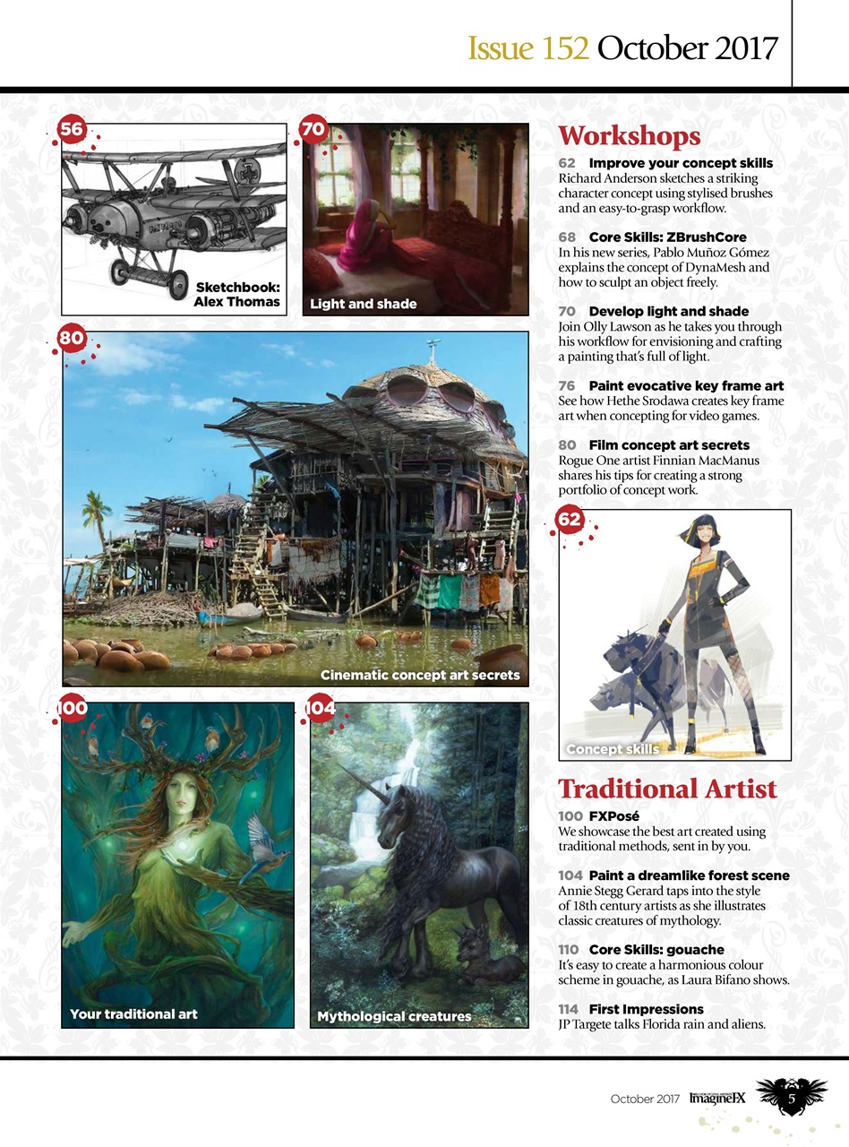 ImagineFX Preview Pages