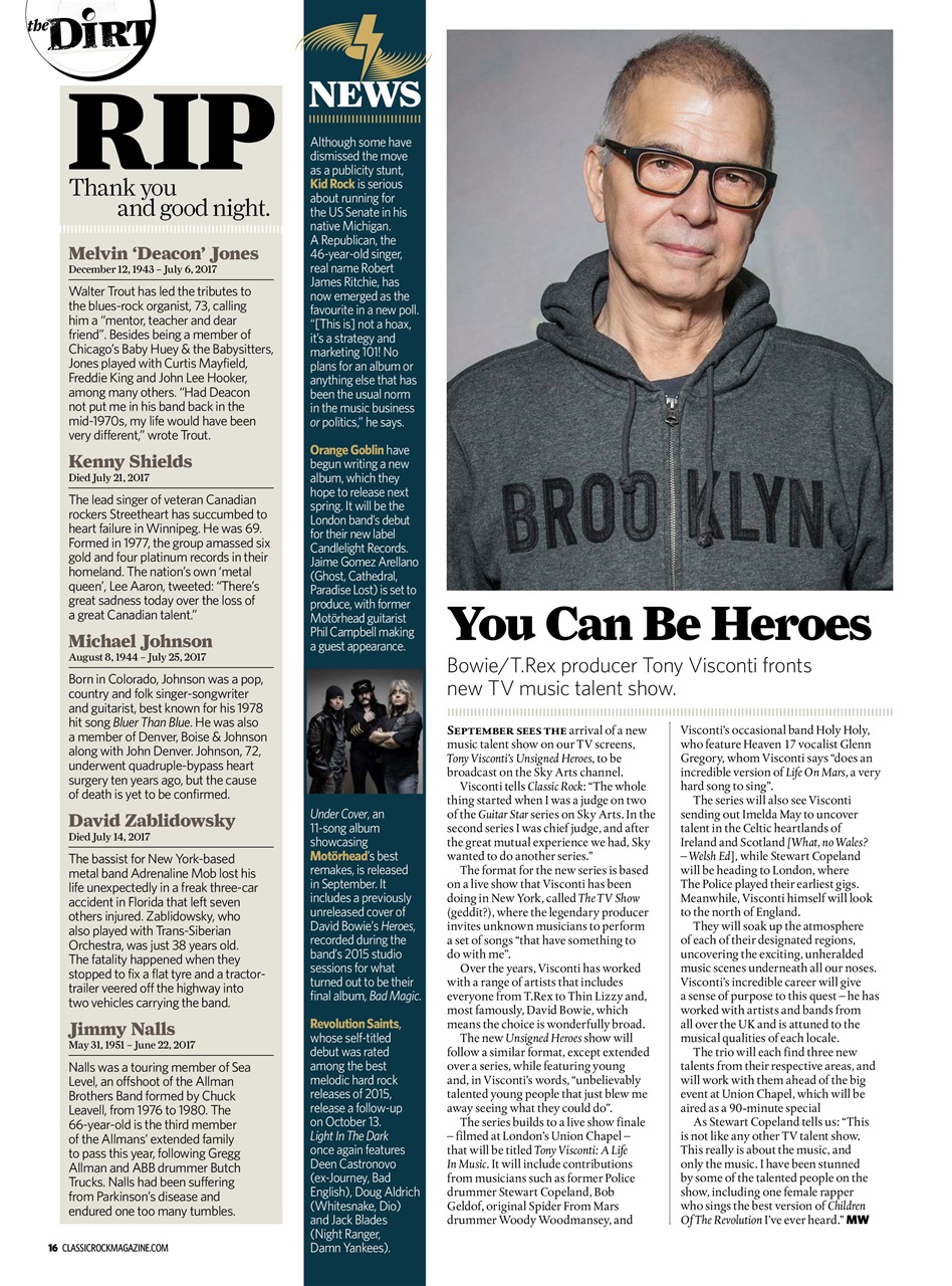 Classic Rock Preview Pages