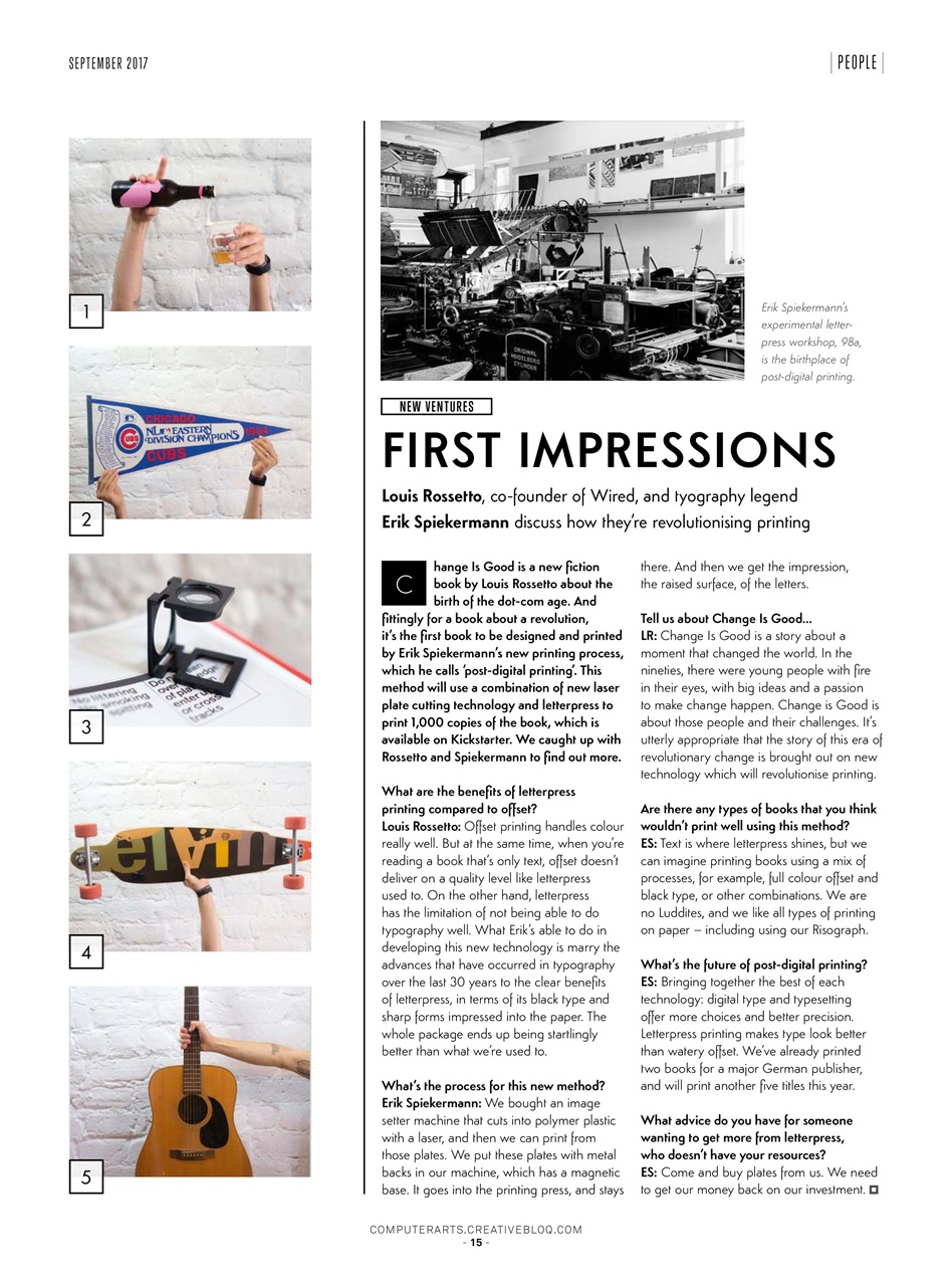 Computer Arts Preview Pages