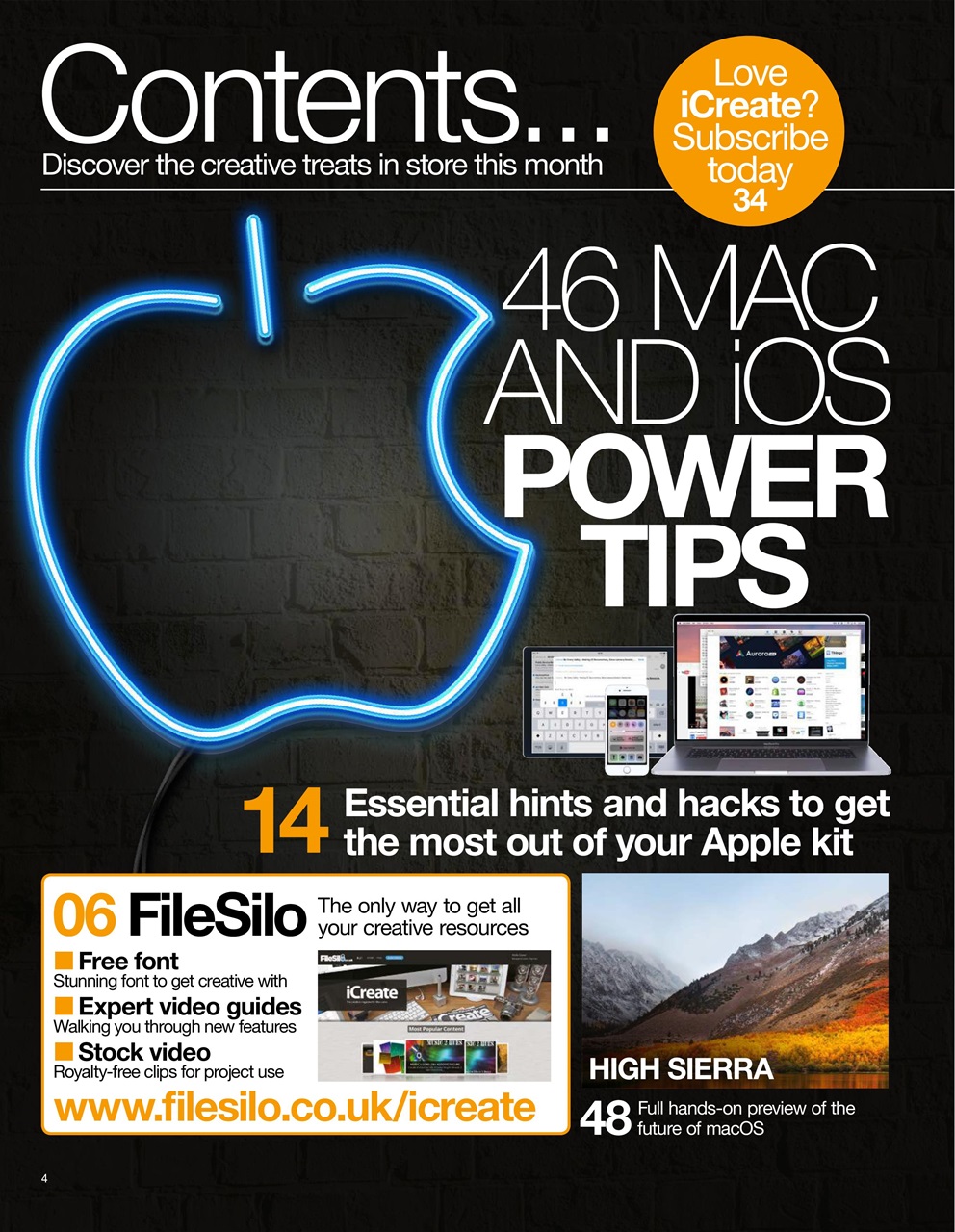 iCreate Preview Pages