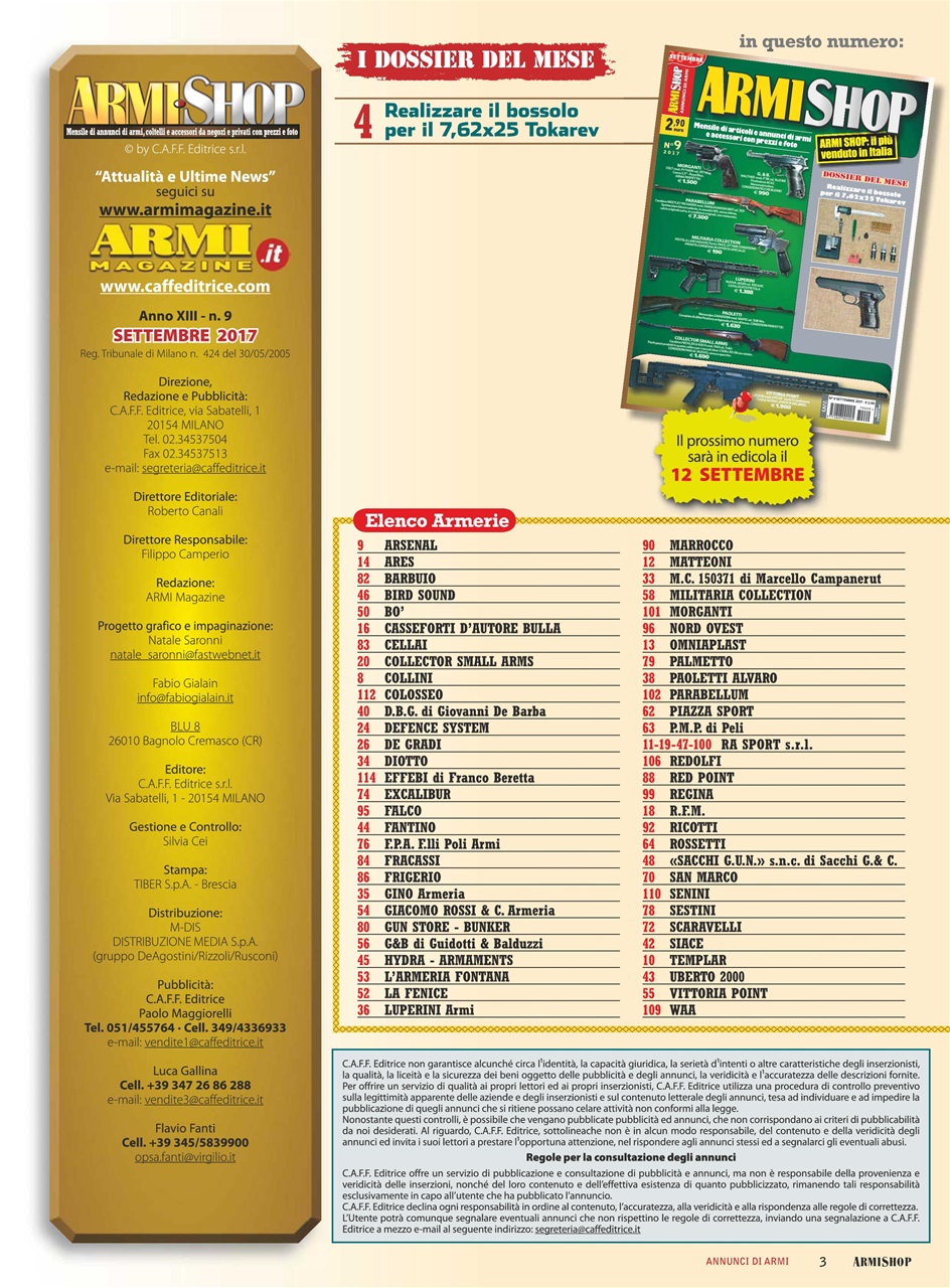 ARMI SHOP Preview Pages