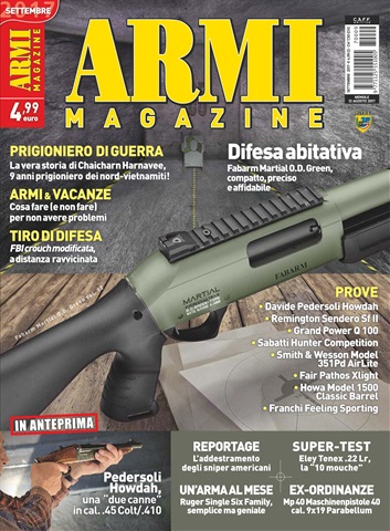 ARMI MAGAZINE issue Settembre 2017