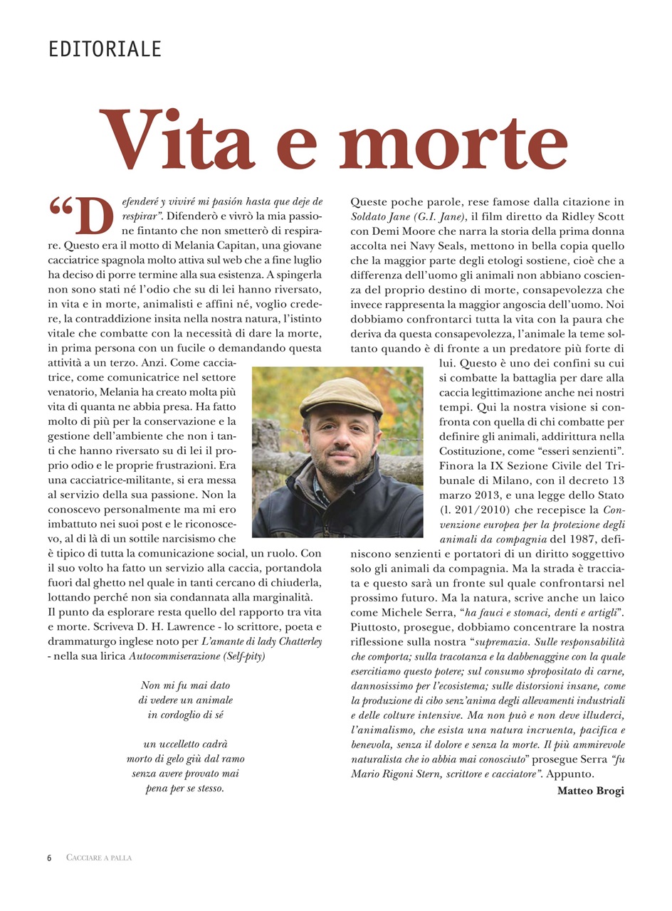 Caccia Magazine Preview Pages