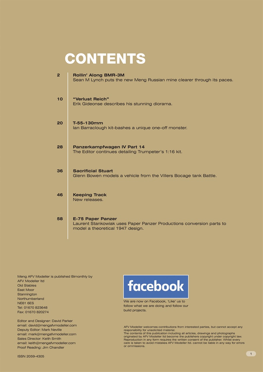 Meng AFV Modeller Preview Pages