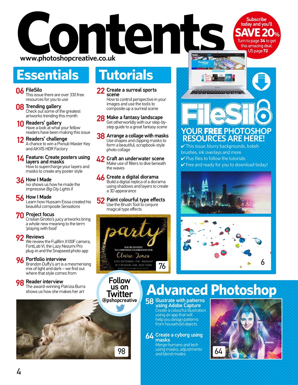 Photoshop Creative Preview Pages