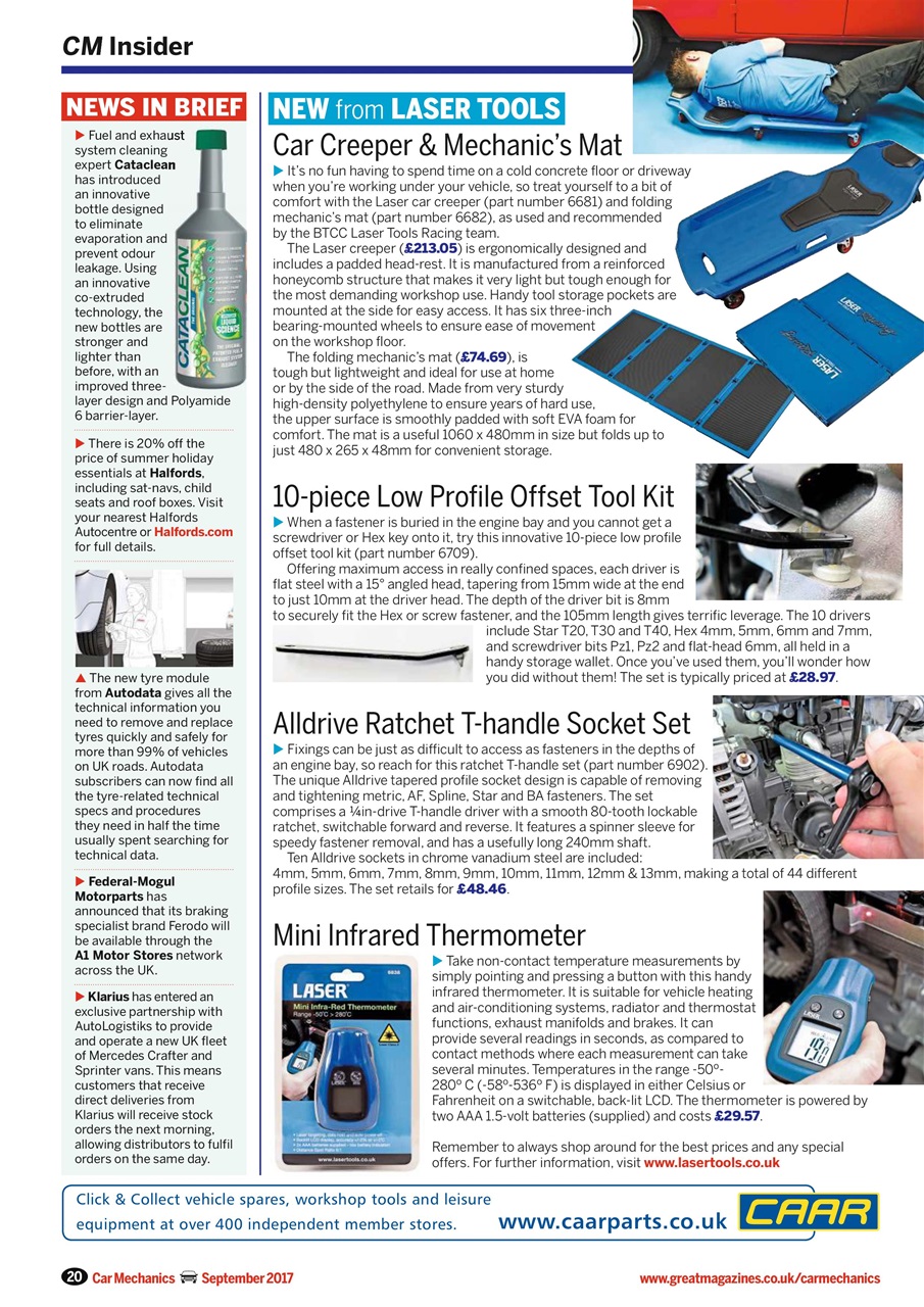 Car Mechanics Preview Pages