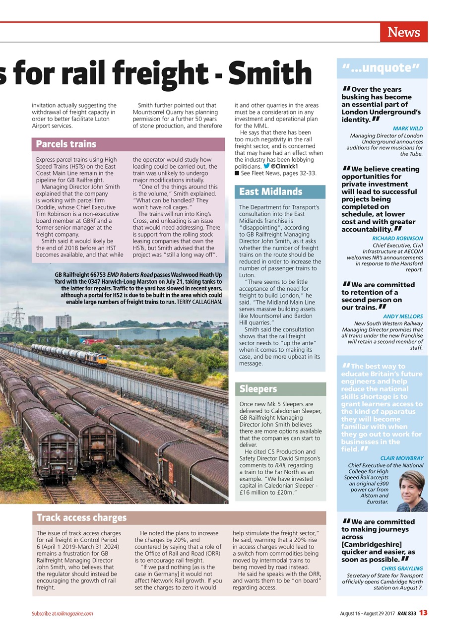 Rail Preview Pages