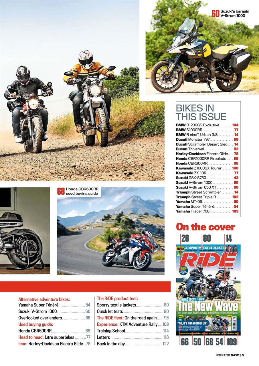 Ride Preview Pages