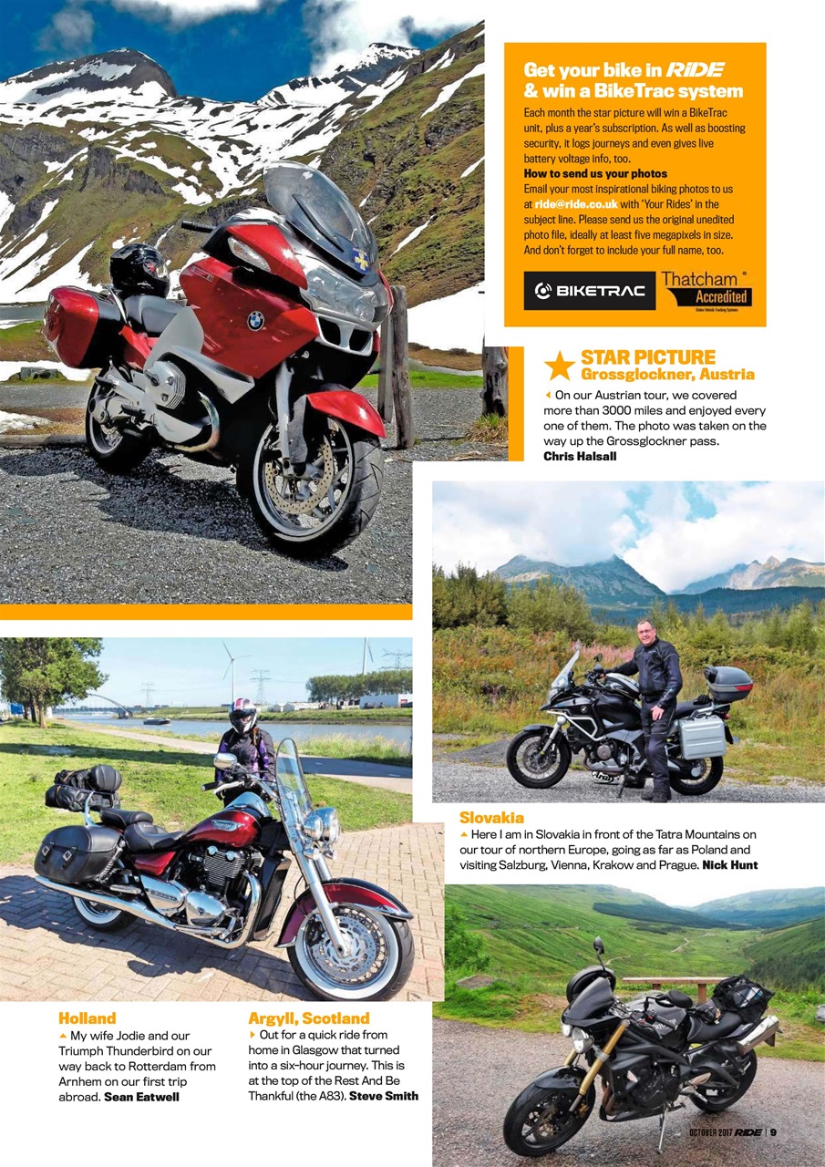Ride Preview Pages
