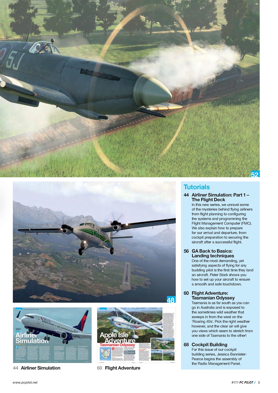 PC Pilot Preview Pages