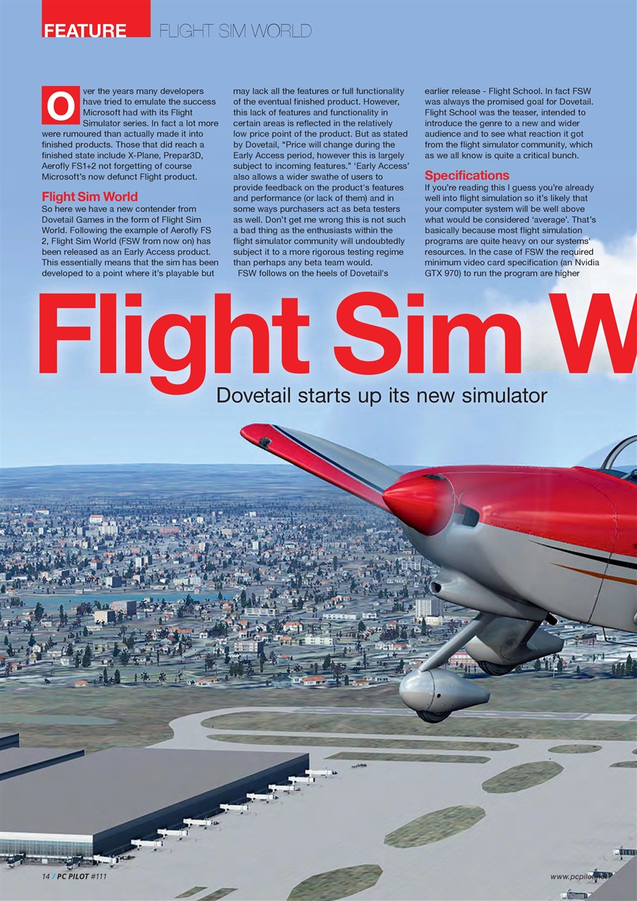 PC Pilot Preview Pages