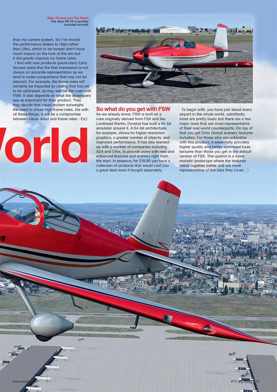 PC Pilot Preview Pages