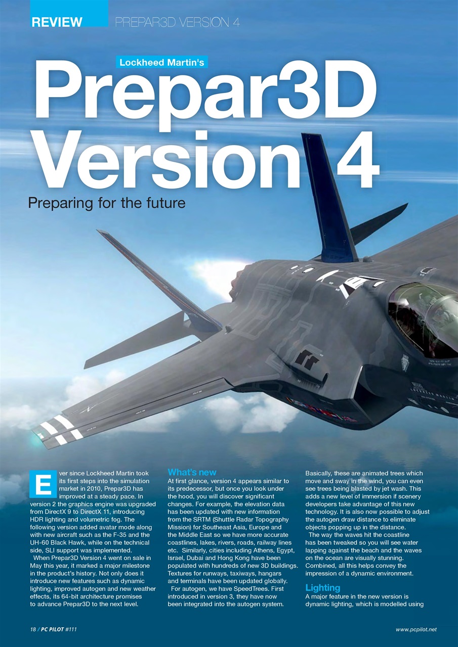 PC Pilot Preview Pages