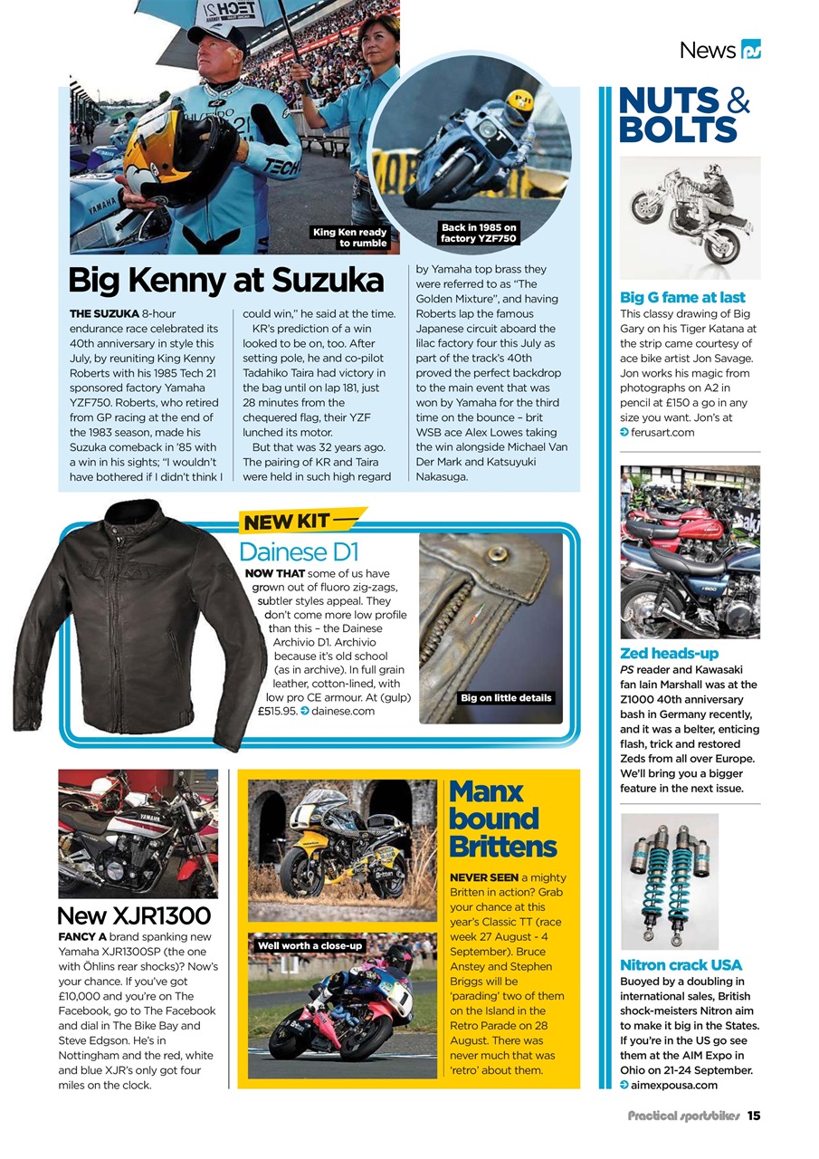 Practical Sportsbikes Preview Pages