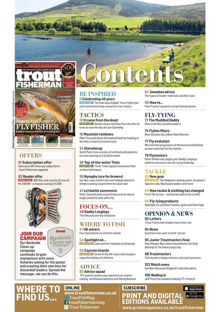 Trout Fisherman Preview Pages