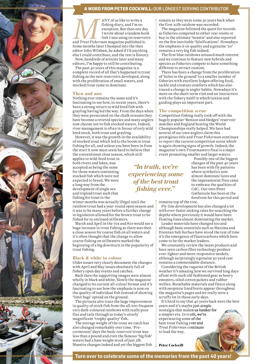 Trout Fisherman Preview Pages
